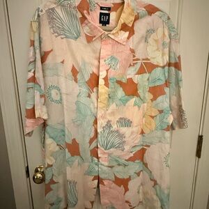 GAP Multicolor Men’s  Floral Shirt